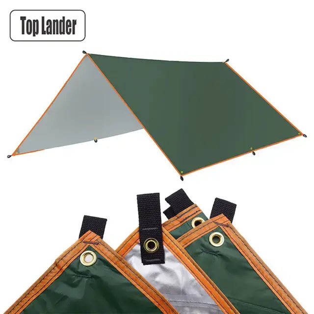 5x3m 4x3m 3x3m Waterproof Tarp Tent Shade Ultralight Garden Canopy Sunshade Outdoor Camping Awning Tourist Beach Sun Shelter