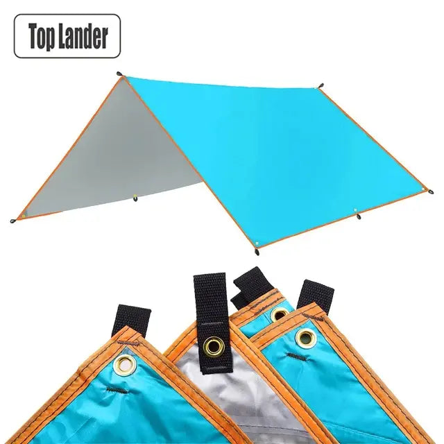 5x3m 4x3m 3x3m Waterproof Tarp Tent Shade Ultralight Garden Canopy Sunshade Outdoor Camping Awning Tourist Beach Sun Shelter