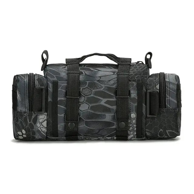 Tactical Waist Fanny Pack for Men Military Waterproof Cross-body Shoulder Sling Bag for Hiking Outdoor Climbing Fishing Camping