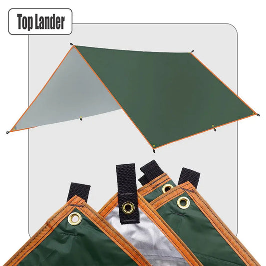 5x3m 4x3m 3x3m Waterproof Tarp Tent Shade Ultralight Garden Canopy Sunshade Outdoor Camping Awning Tourist Beach Sun Shelter